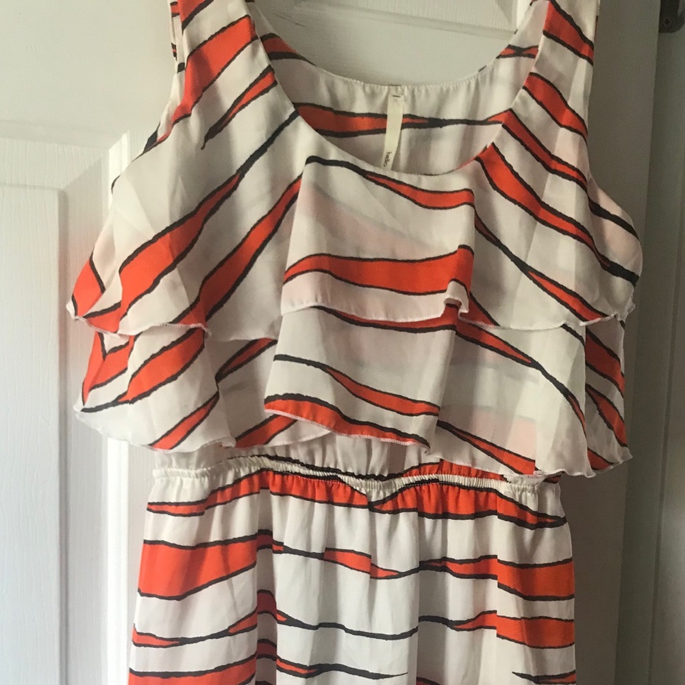 Tiger stripe dress